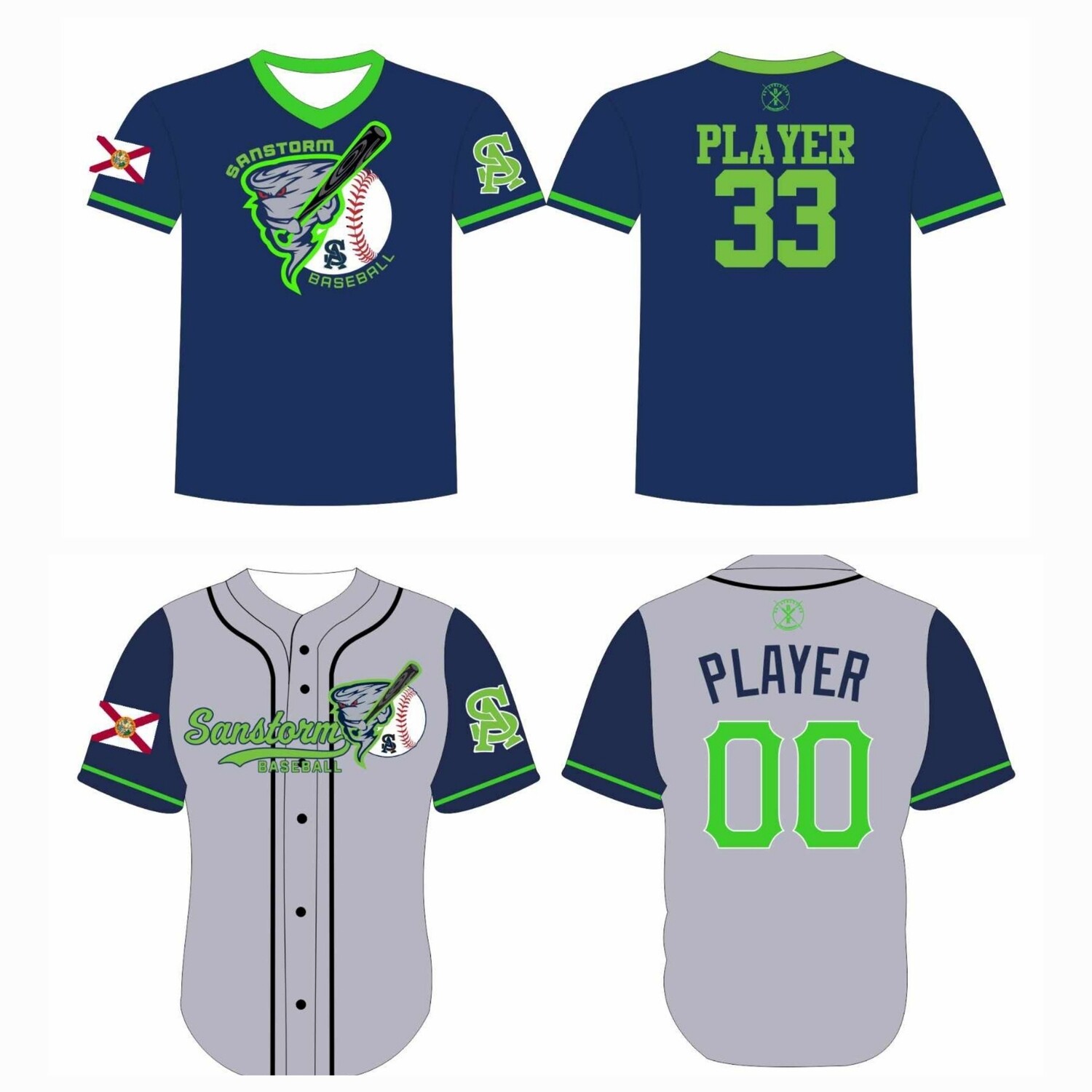 Sanstorm Player Jerseys