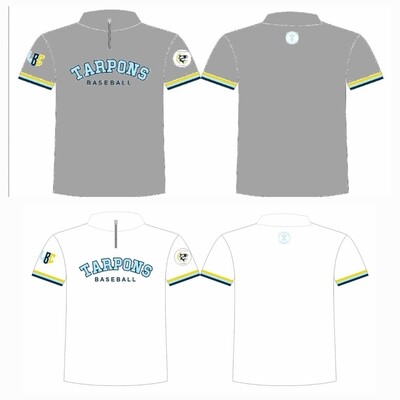Tarpons Dri-Fit zip