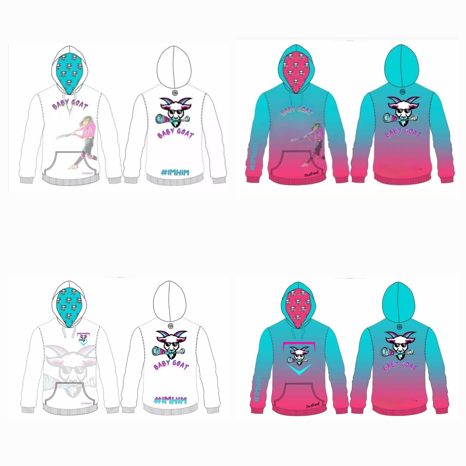 Baby Goat Fleece Hoodie