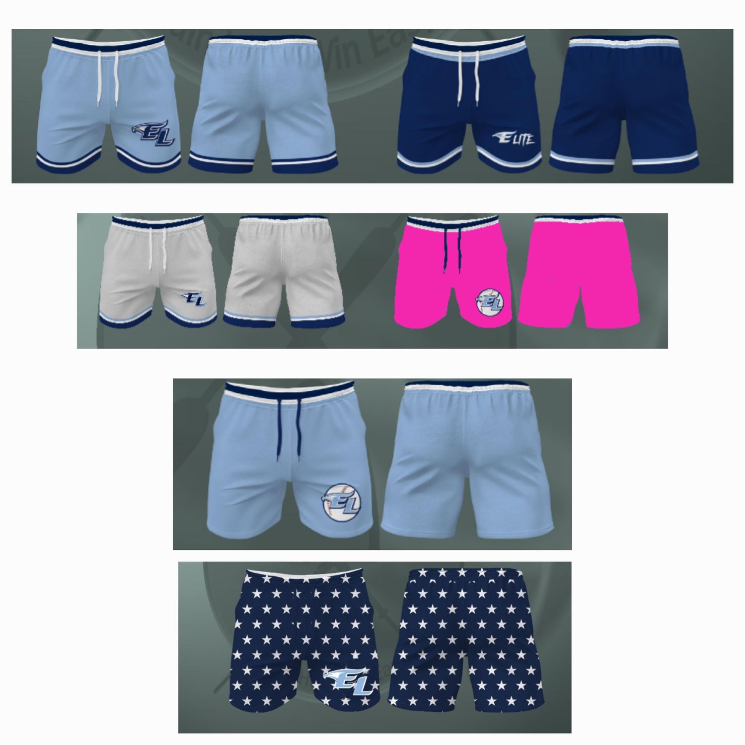 EL Mens /Boys Shorts