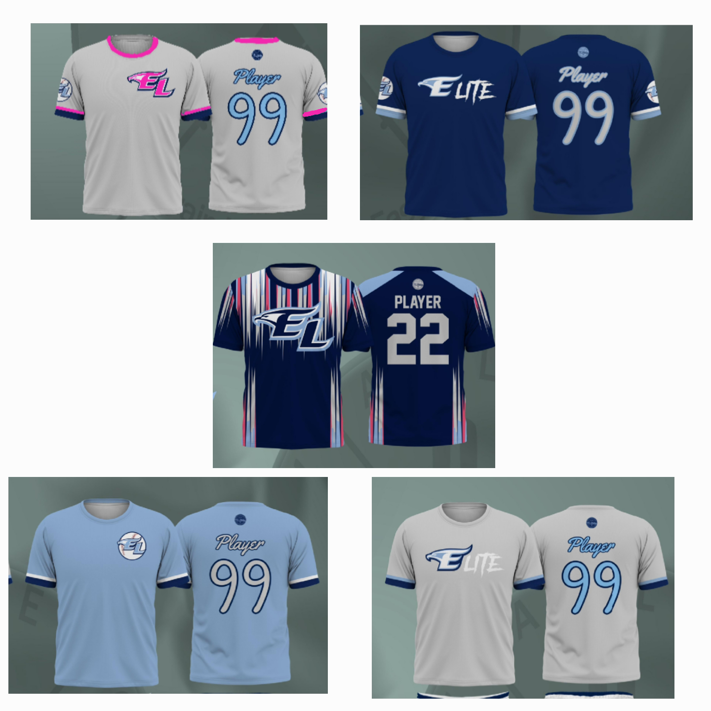 EL Custom Sublimation Jersey