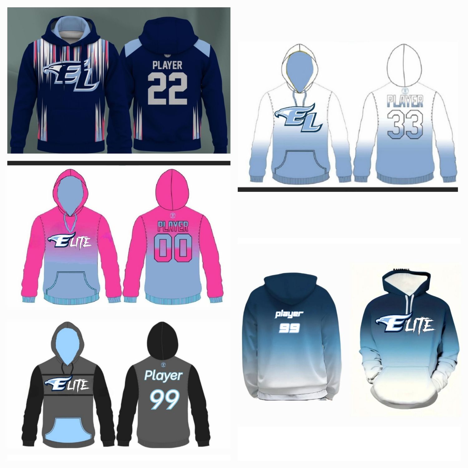 EL Custom Fleece Hoodie