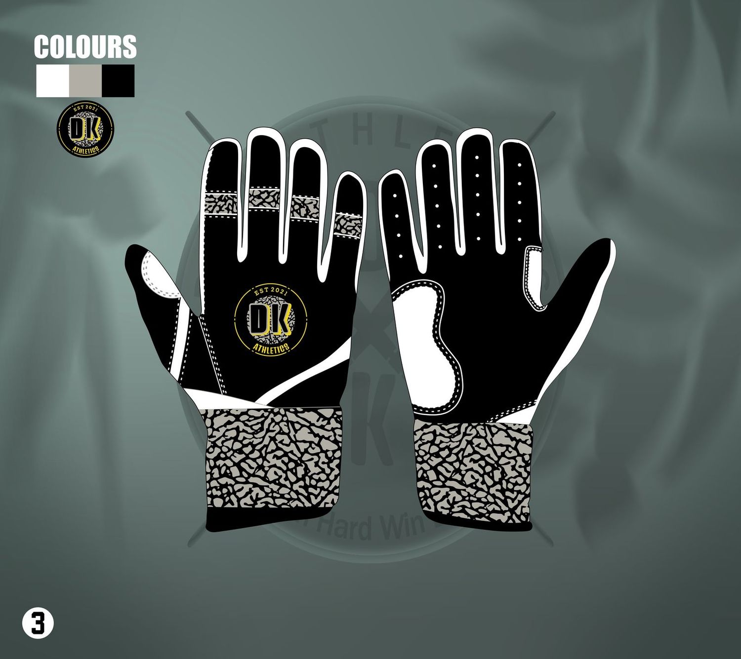 Dk Athletics Batting Gloves