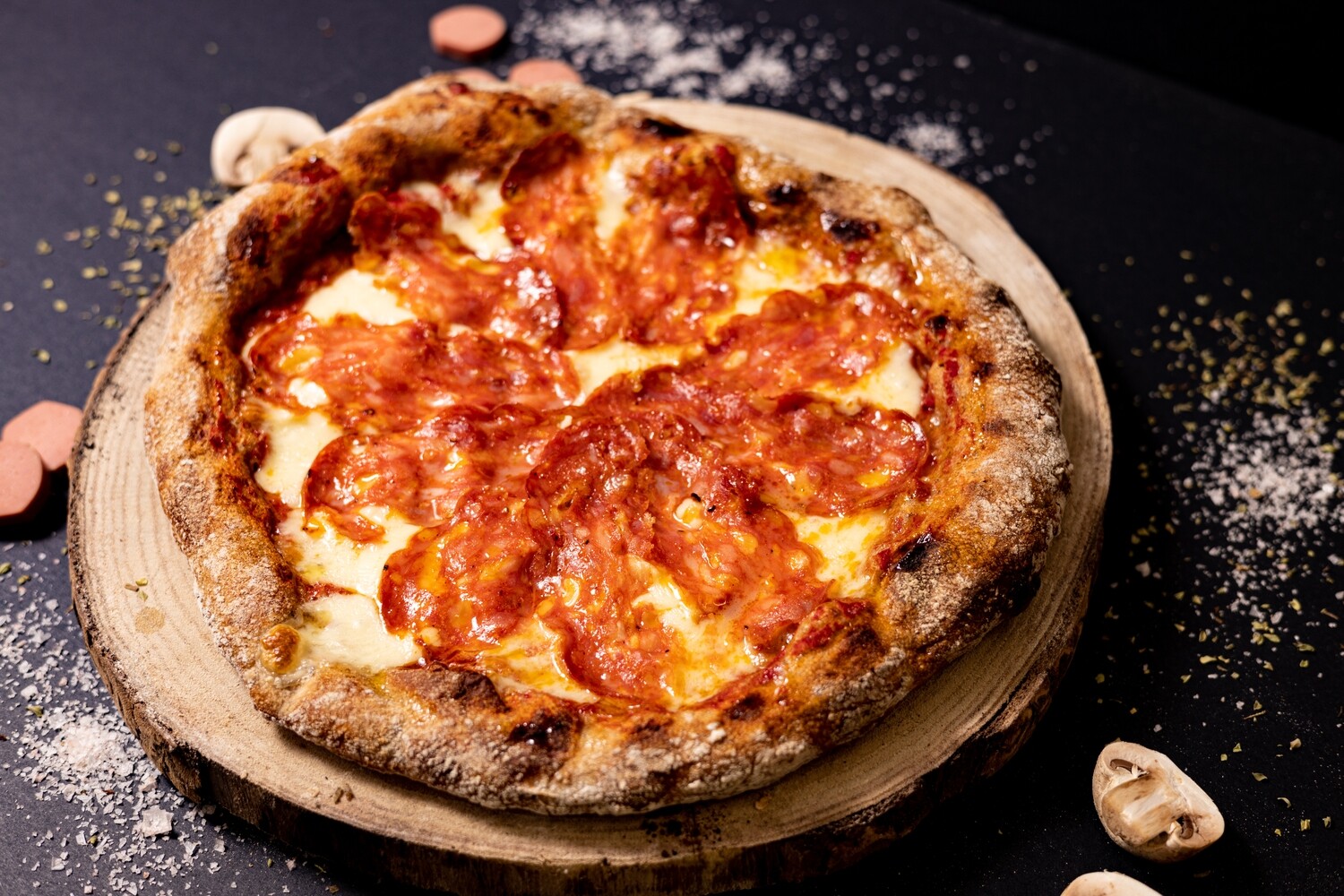 PIZZA ARTESANA DIAVOLA TRIGO SARRACENO