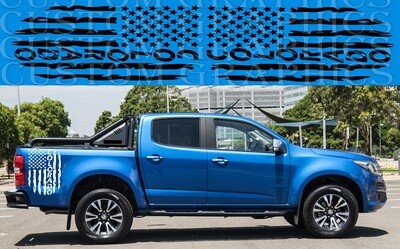 Sport Sticker Decal Side Door Stripes Compatible with Colorado