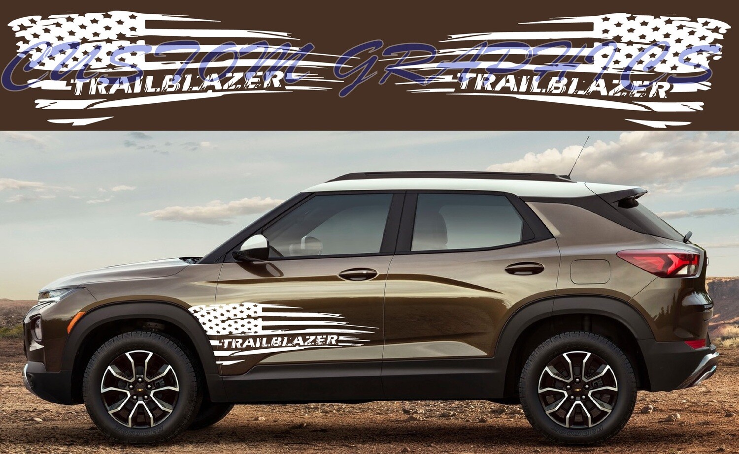 Car decals Compatible with Trailblazer