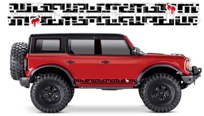 Upgrade Your Car&#39;s Look with Vinyl Stickers Compatible with Bronco 4 doors 4x4 Off road