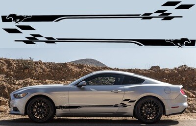 Upgrade Your Car&#39;s Look with Vinyl Stickers Compatible with Mustang