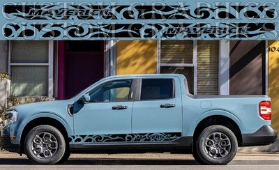Custom Stickers Graphic kit Compatible with Maverick
