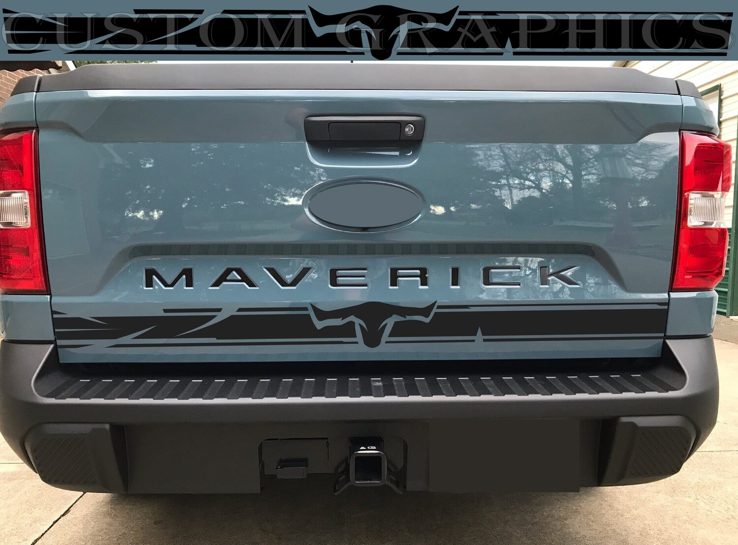 Revamp Your Ride with Vinyl Auto Decals Cars Decals Tailgate Compatible with Maverick