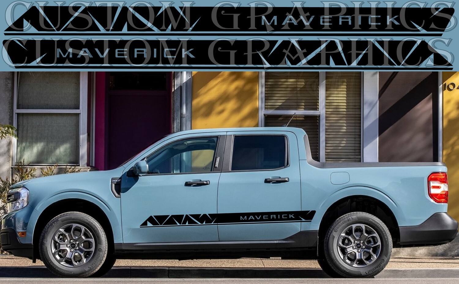 Adorn Your Auto: Vinyl Decals for Sale Compatible with Maverick