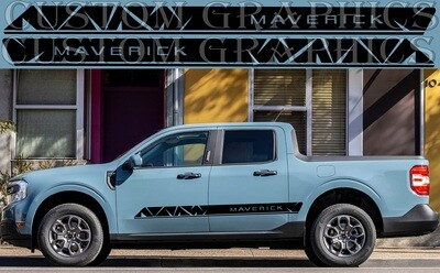 Adorn Your Auto: Vinyl Decals for Sale Compatible with Maverick
