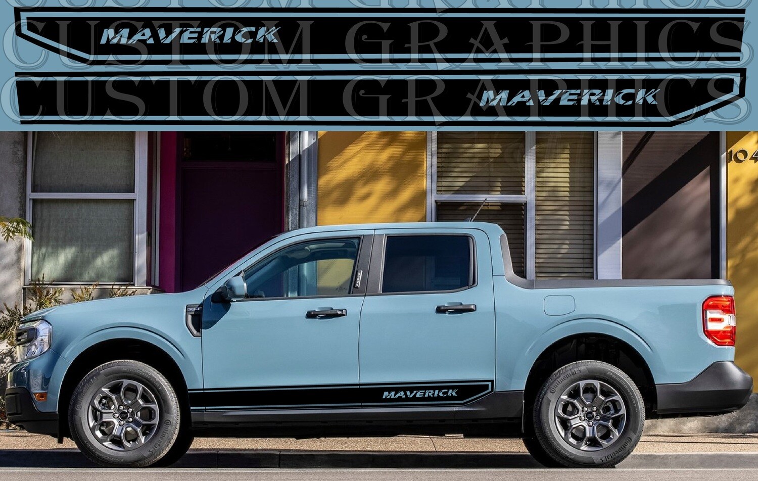 Upgrade Your Car&#39;s Look with Vinyl Stickers Compatible with Maverick