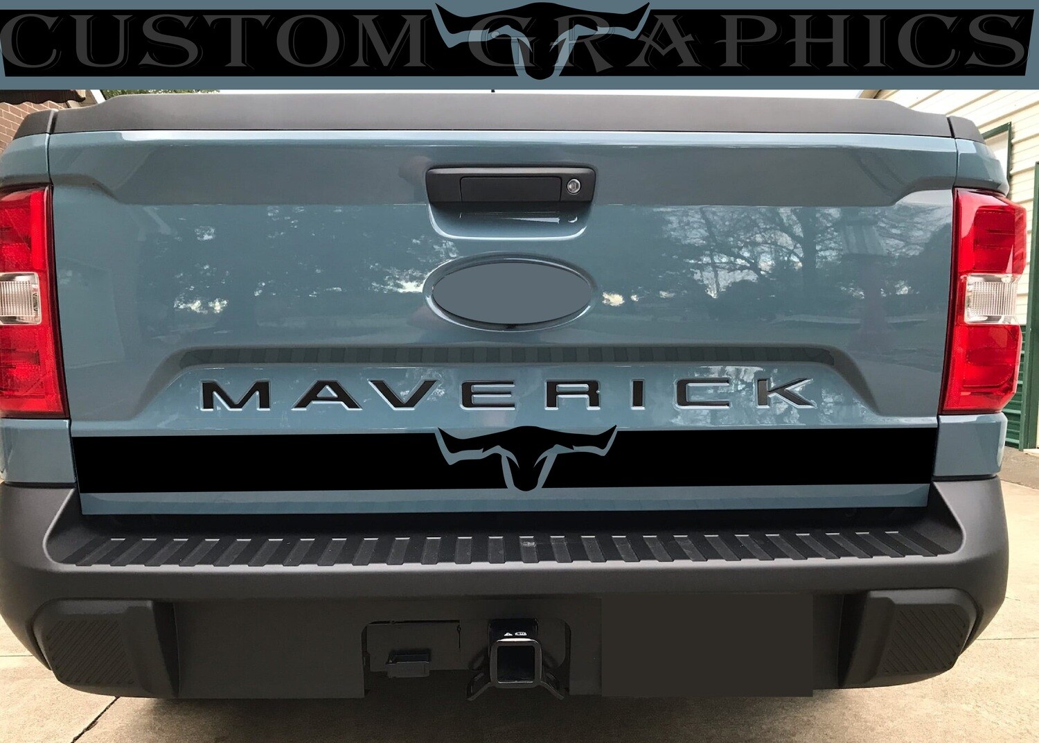 Tailgate Sport Sticker Decal Compatible with Maverick