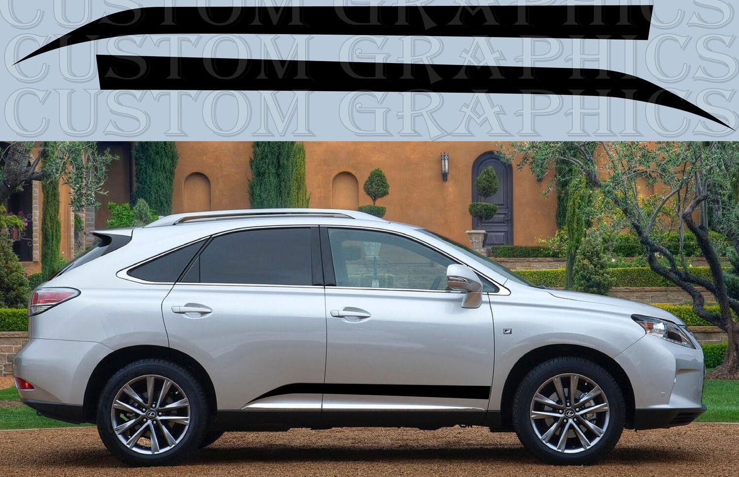 ClassicCar Stickers Galore Compatible with RX350 2008-2015