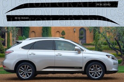 Classic Vinyl Decals for Your Ride Compatible with RX350 2008-2015