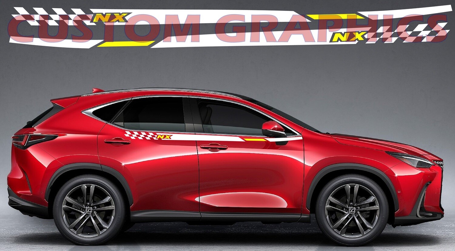 Upgrade Your Car&#39;s Look with Vinyl Stickers Compatible with NX
