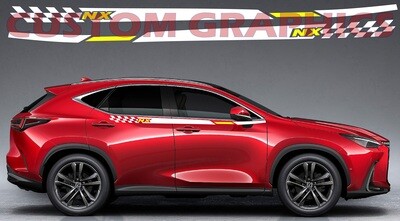 Upgrade Your Car&#39;s Look with Vinyl Stickers Compatible with NX