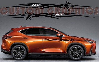 Express Your Style with Car Decals Compatible with NX