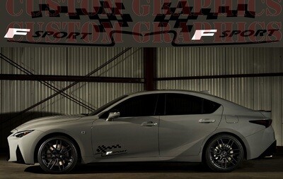 Side Door Stripe Custom kit Stickers Set Kit Compatible with IS500