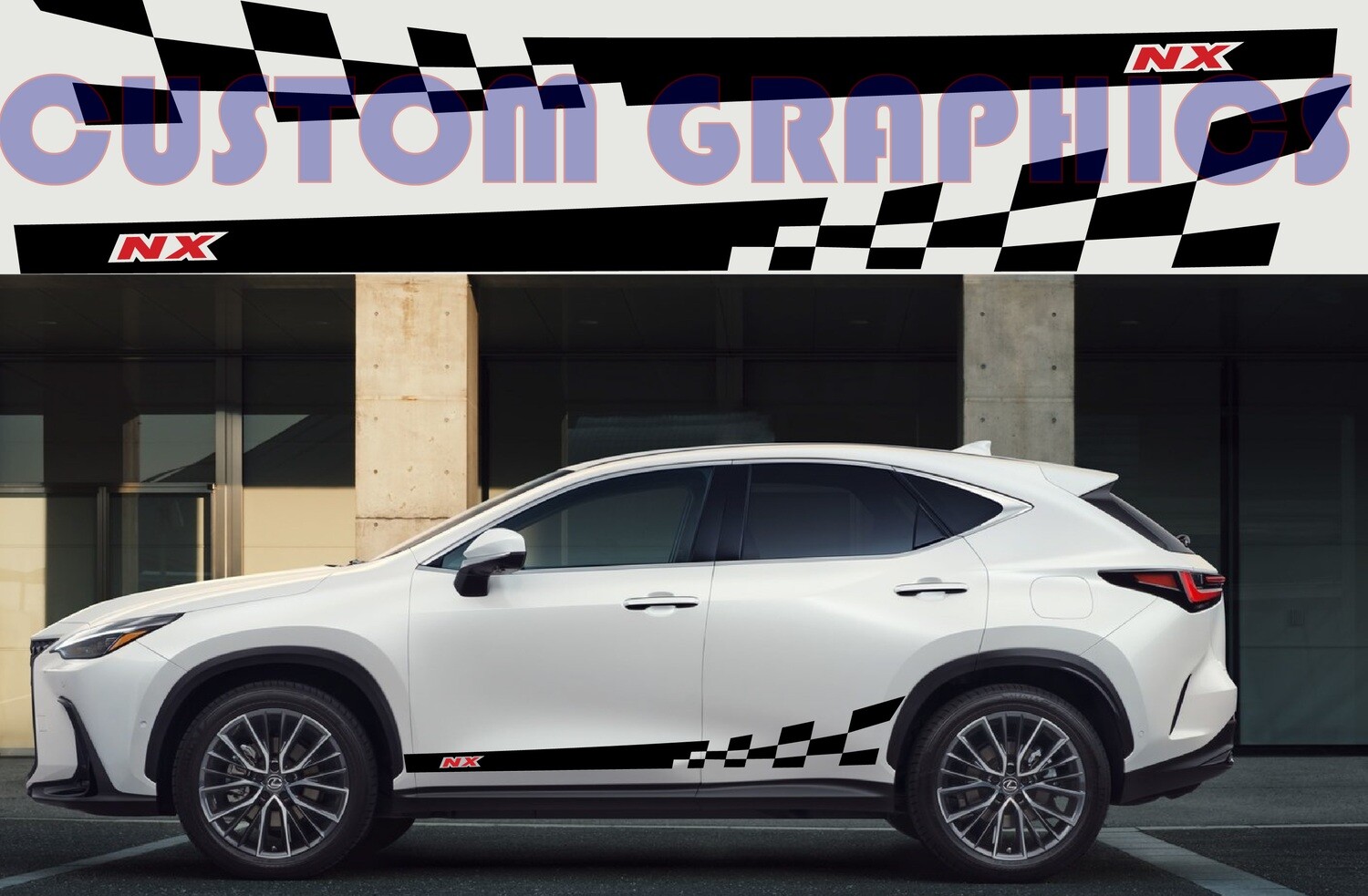 Revamp Your Ride with Vinyl Auto Decals Compatible with NX