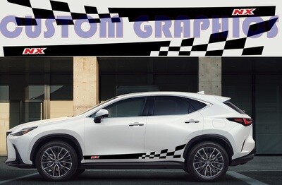 Revamp Your Ride with Vinyl Auto Decals Compatible with NX