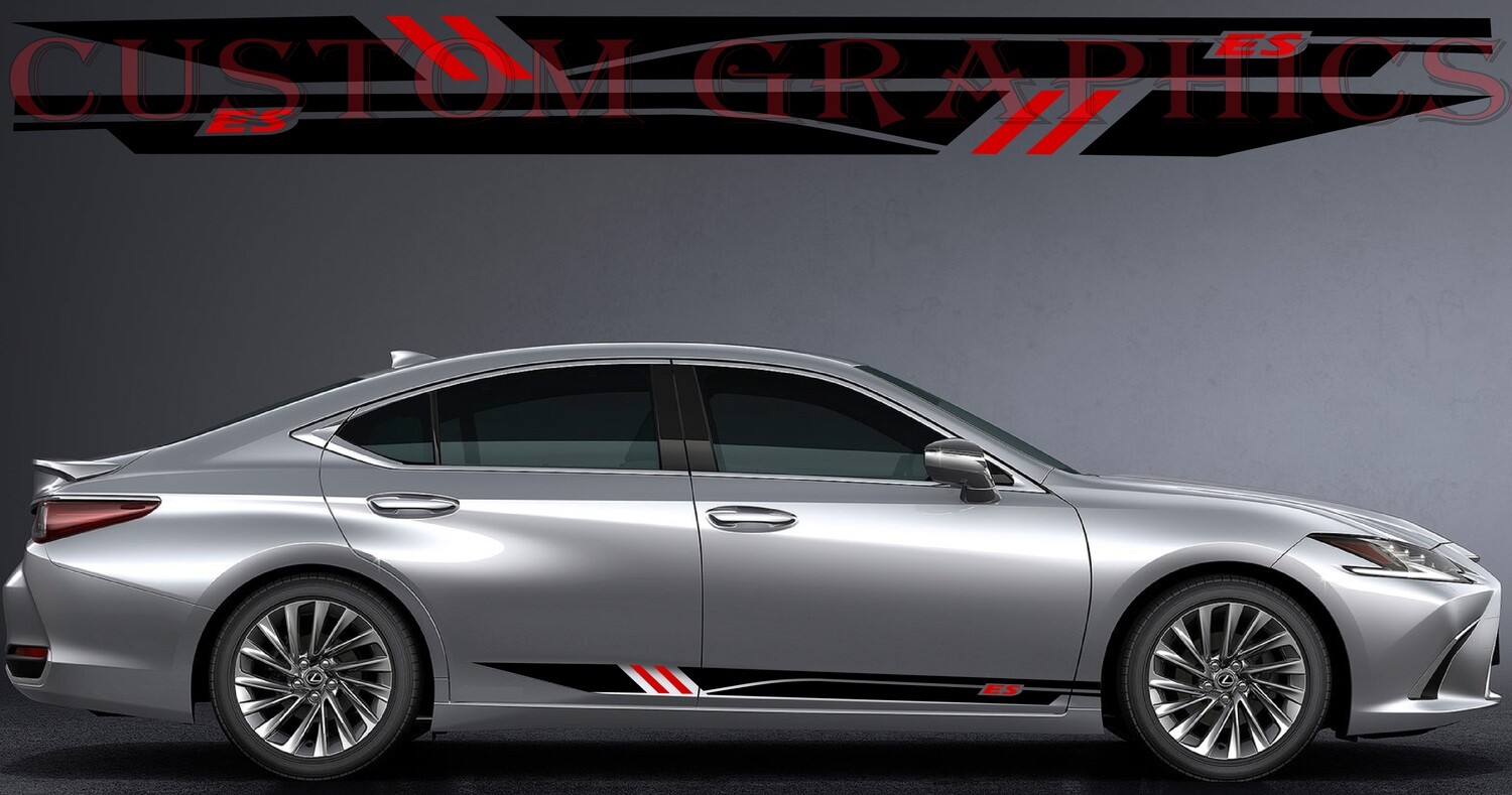 Revamp Your Ride with Vinyl Auto Decals Compatible with ES