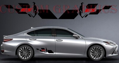 Express Your Style with Car Decals Compatible with ES