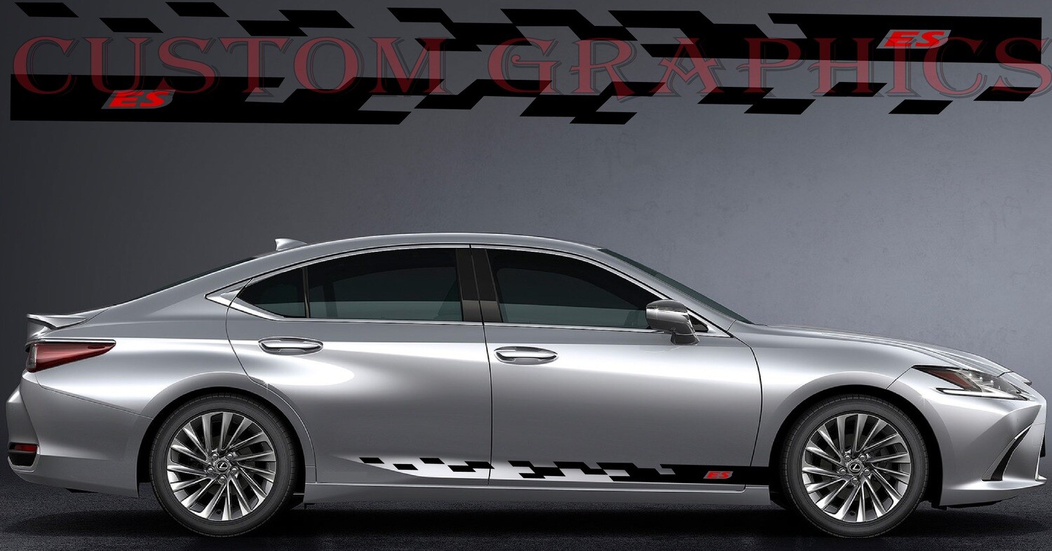 Car Stickers Galore graphics vinyl Compatible with ES