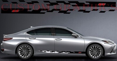 Car Stickers Galore graphics vinyl Compatible with ES