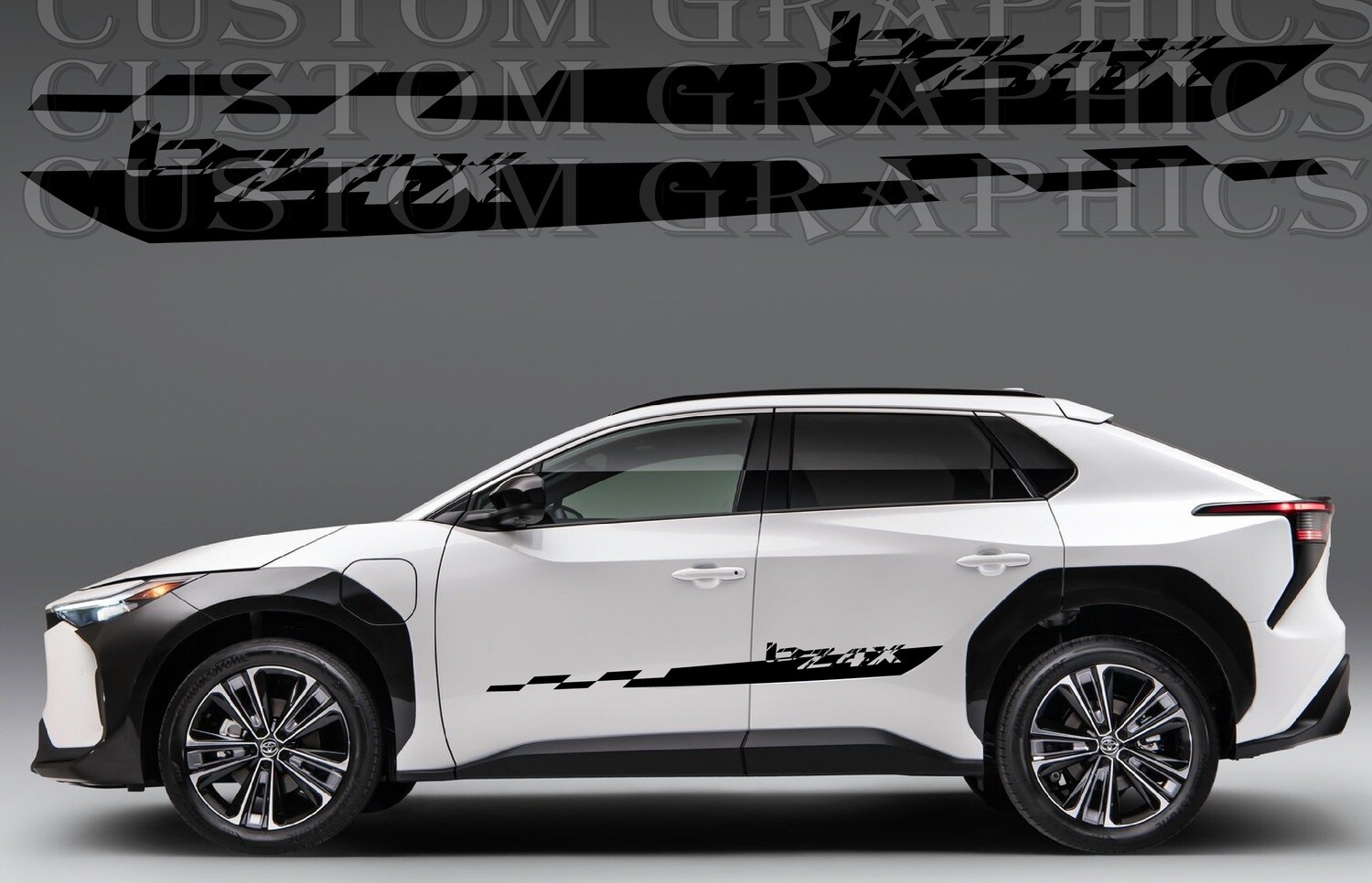 Stick and Drive: Premium Car Vinyl Graphics Compatible with bZ4X 2023
