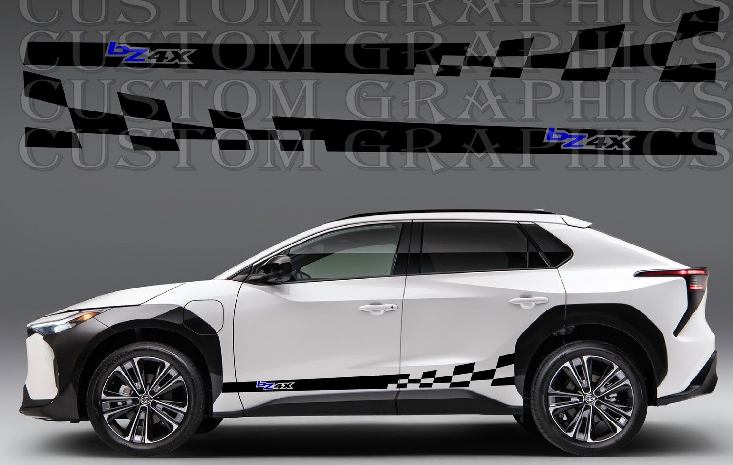 Upgrade Your Car&#39;s Look with Vinyl Stickers Compatible with bZ4X 2023