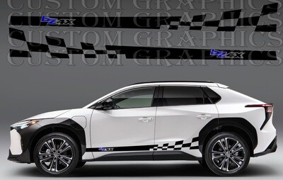 Upgrade Your Car&#39;s Look with Vinyl Stickers Compatible with bZ4X 2023