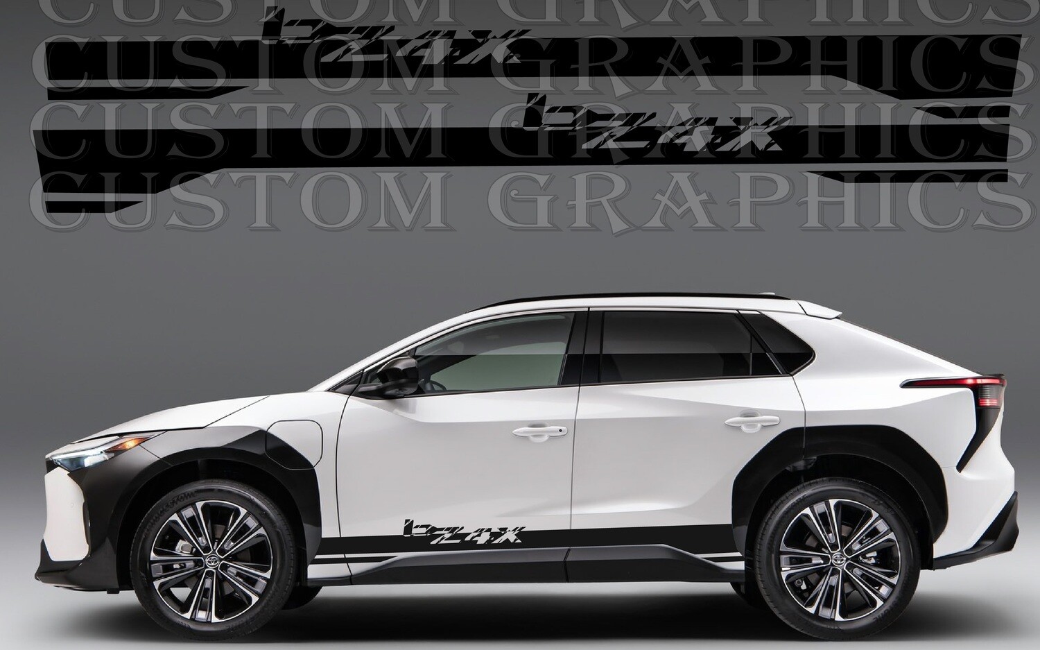 Revamp Your Ride with Vinyl Auto Decals Compatible with bZ4X 2023