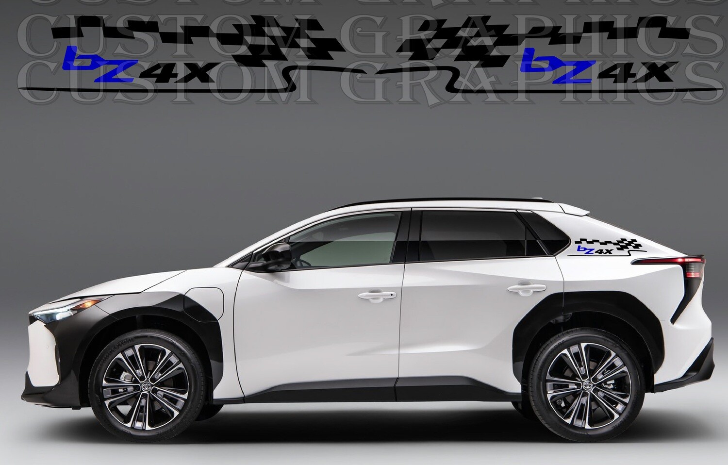 Adorn Your Auto: Vinyl Decals for Sale Compatible with bZ4X 2023
