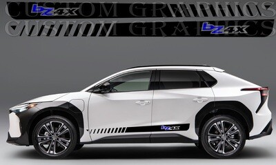 Car Stickers Galore Compatible with bZ4X 2023
