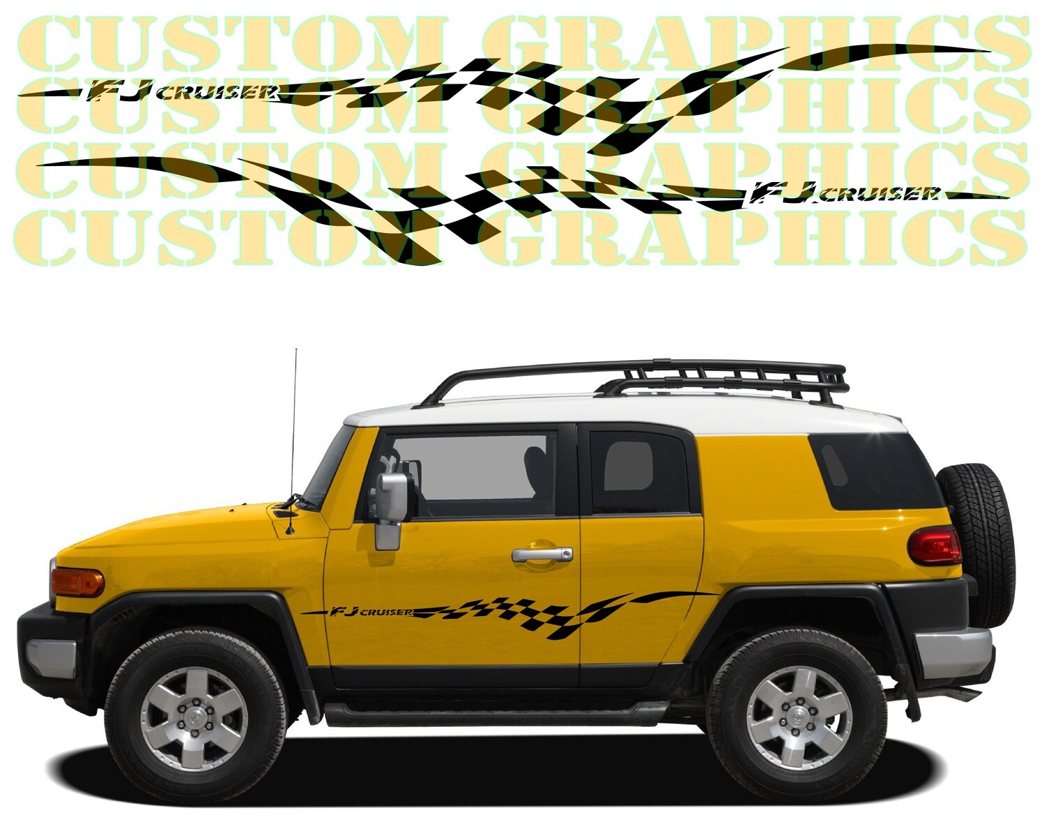 Adorn Your Auto: Vinyl Decals for Sale Compatible with FJ Cruiser