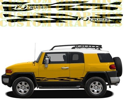 Revamp Your Ride with Vinyl Auto Decals Compatible with FJ Cruiser