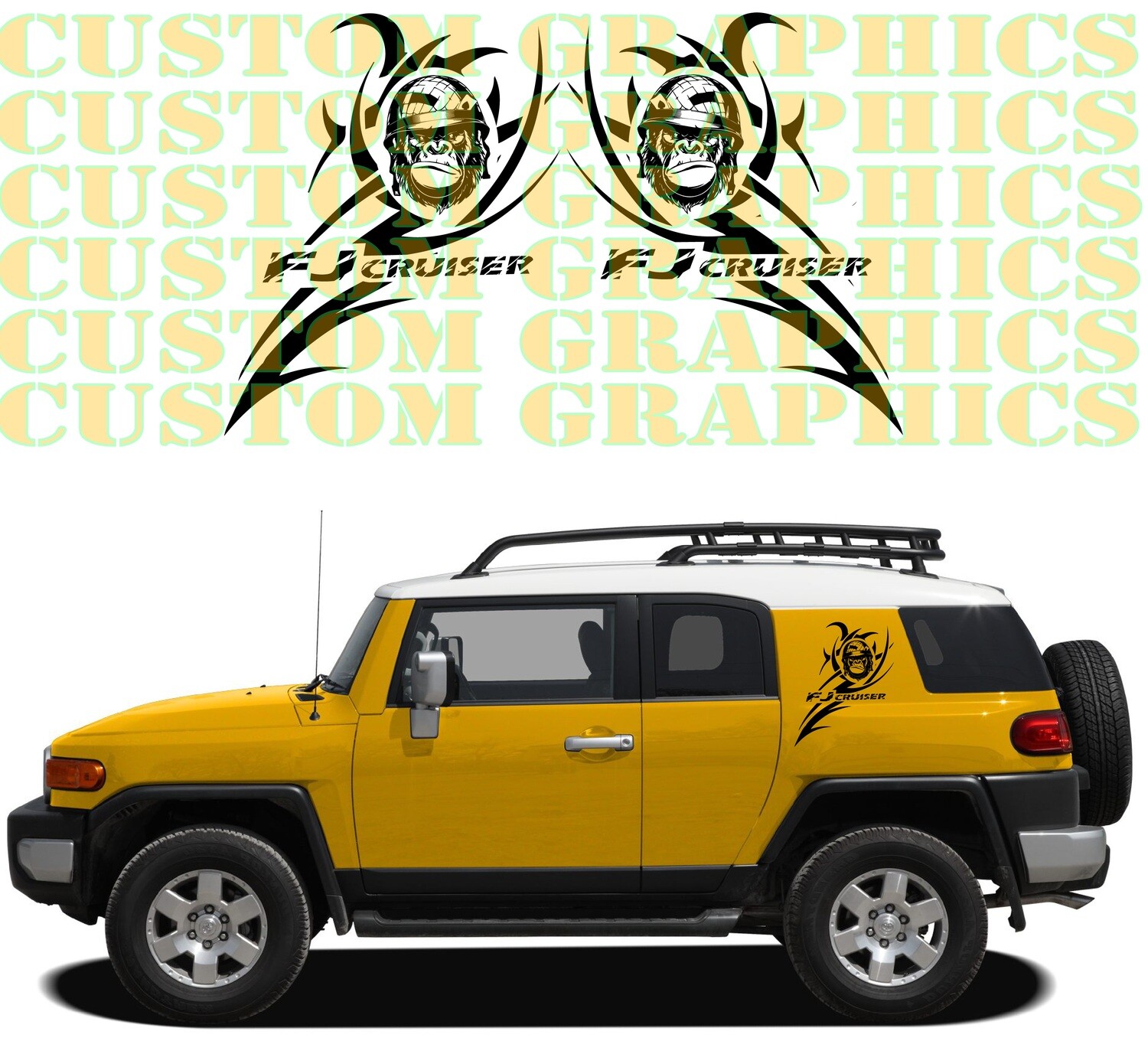 Personalize Your Drive: Car Vinyl Wraps Compatible with FJ Cruiser