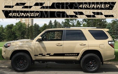 Vinyl Decal Custom Stickers Graphic kit Compatible with 4Runner TRD Pro