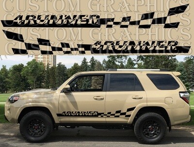 Stripe Decal Graphic stickers Kit Compatible with 4Runner TRD Pro