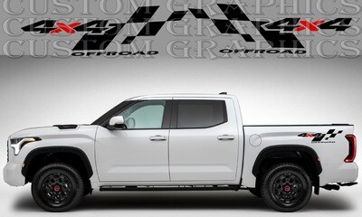 Hit the Road in Style: Vinyl Stickers for Cars Compatible with Tundra 2022