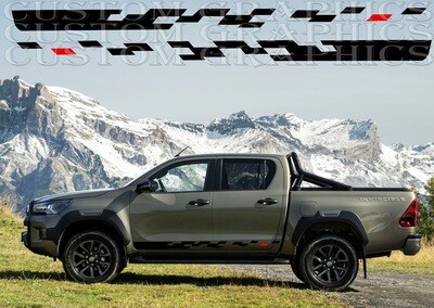 Adorn Your Auto: Vinyl Decals for Sale Compatible with Hilux