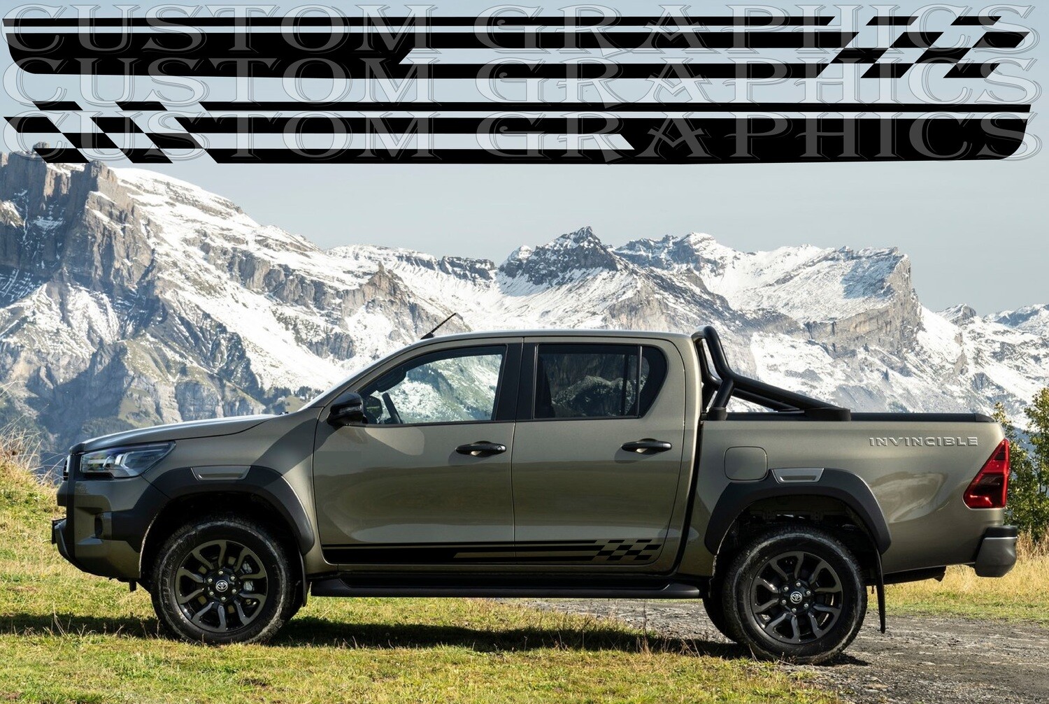 Revamp Your Ride with Vinyl Auto Decals Compatible with Hilux
