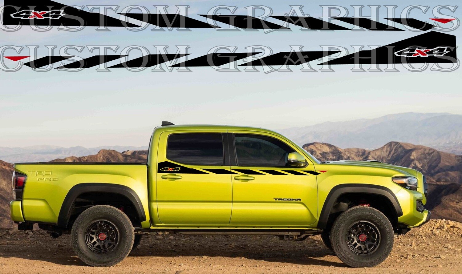 Adorn Your Auto: Vinyl Decals for Sale Compatible with Tacoma Trail Edition 2022