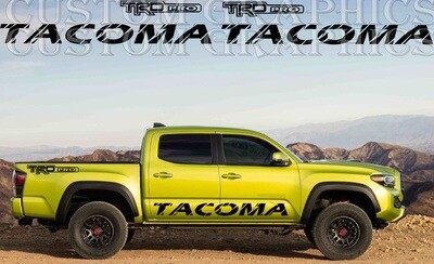 Upgrade Your Car&#39;s Look with Vinyl Stickers Compatible with Tacoma Trail Edition 2022