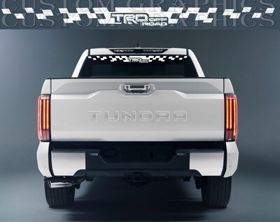 Tailgate Sport Sticker Decal Compatible with Tundra 2022