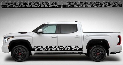 Set of Stickers Decal Stripe body kit Compatible with Tundra 2022