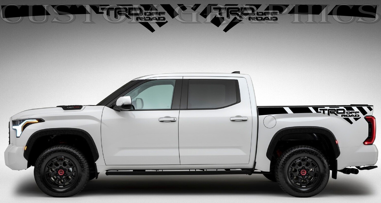 Stripe Decal Graphic stickers Kit Compatible with Tundra 2022