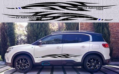 Vinyl Decals for Your Ride Compatible with  C5 Aircross Hybrid 2020